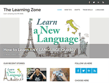 Tablet Screenshot of learnzone.org